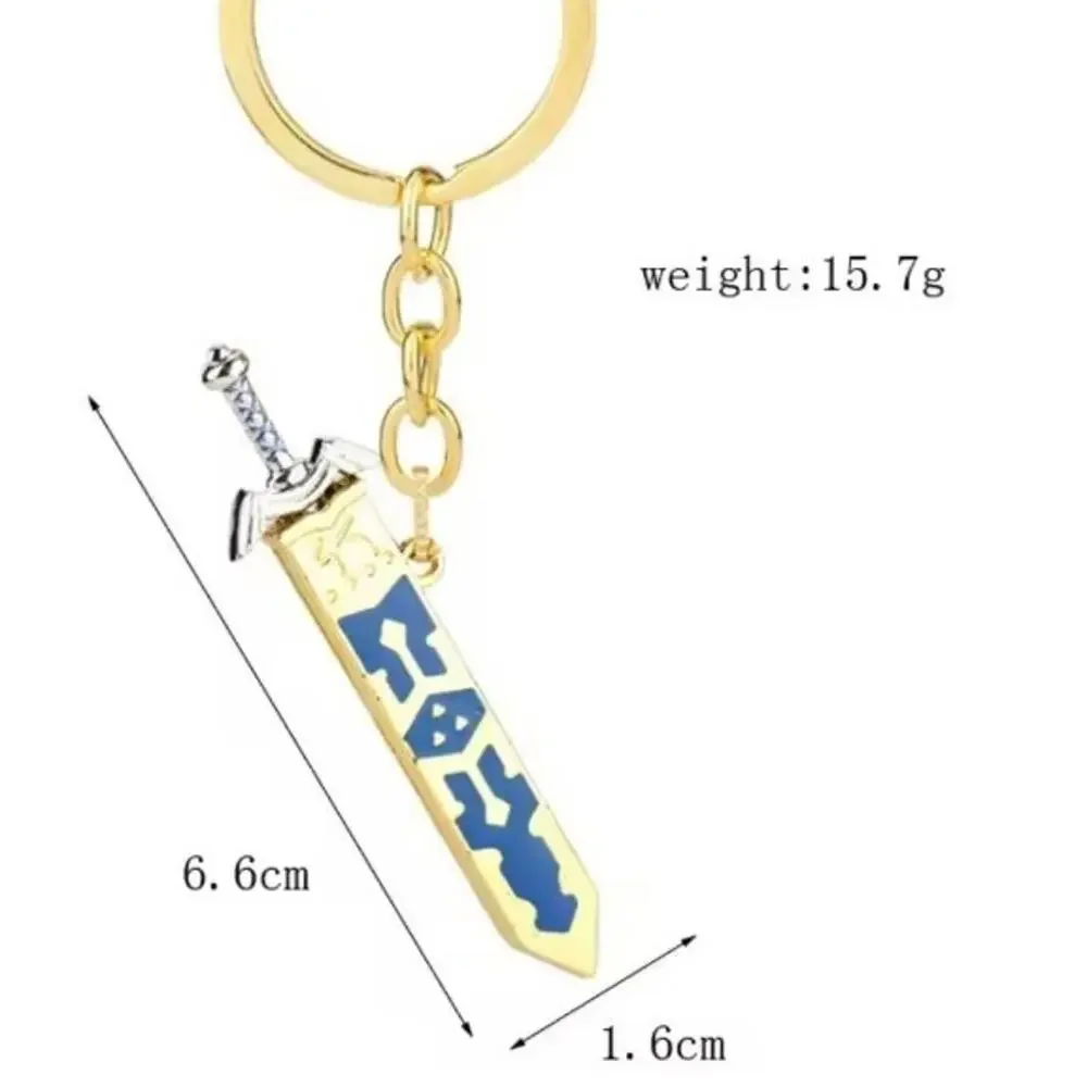 Zelda Master Sword Keychain Tears of the Kingdom Valentine's Day Birthday Gift